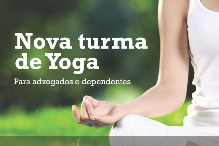 CAA-PR abre nova turma de yoga com aula experimental gratuita
