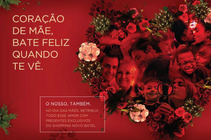 Maio é mês muito especial para as mães no Shopping Novo Batel