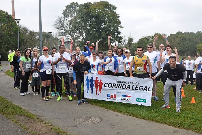 Corrida de revezamento marcou comemoração de dois anos do Corrida Legal