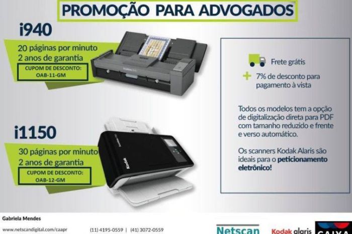 Conveniada da CAA/PR oferece condições especiais na aquisição de scanners