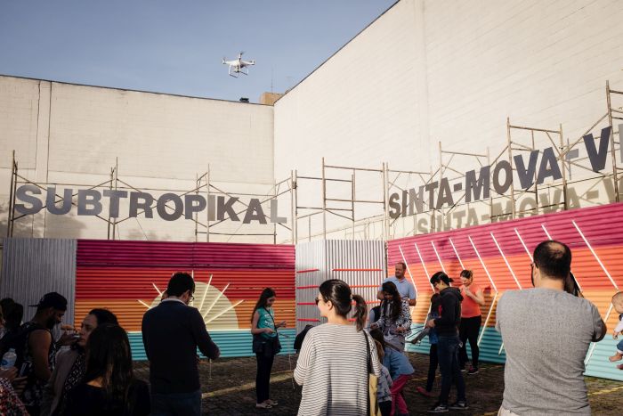 Oficinas marcam o maior festival de criatividade urbana do país