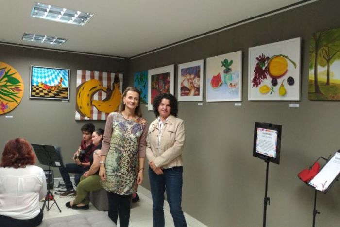 Exposição “Coordenadas” de Telma Richter é atração no Edifício Maringá