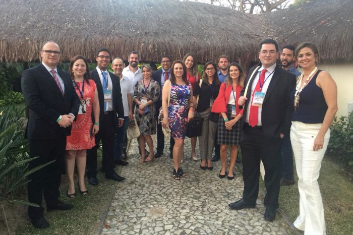 Comitiva de 21 procuradores do Paraná participou de Congresso Nacional na Bahia