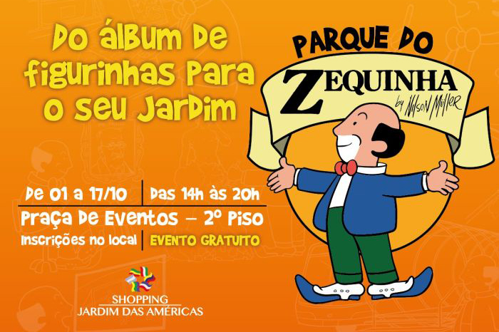 Parque do Zequinha no Dia das Crianças do Shopping Jardim das Américas 